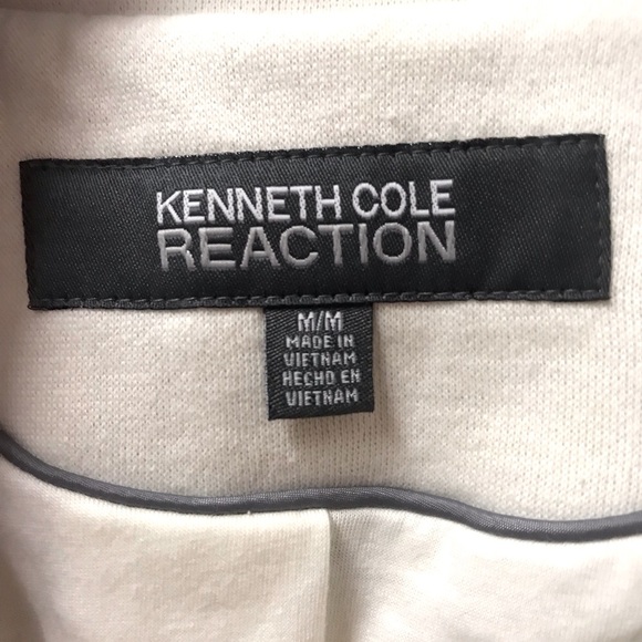 Kenneth Cole Reaction Cream Pea Coat - Picture 5 of 8
